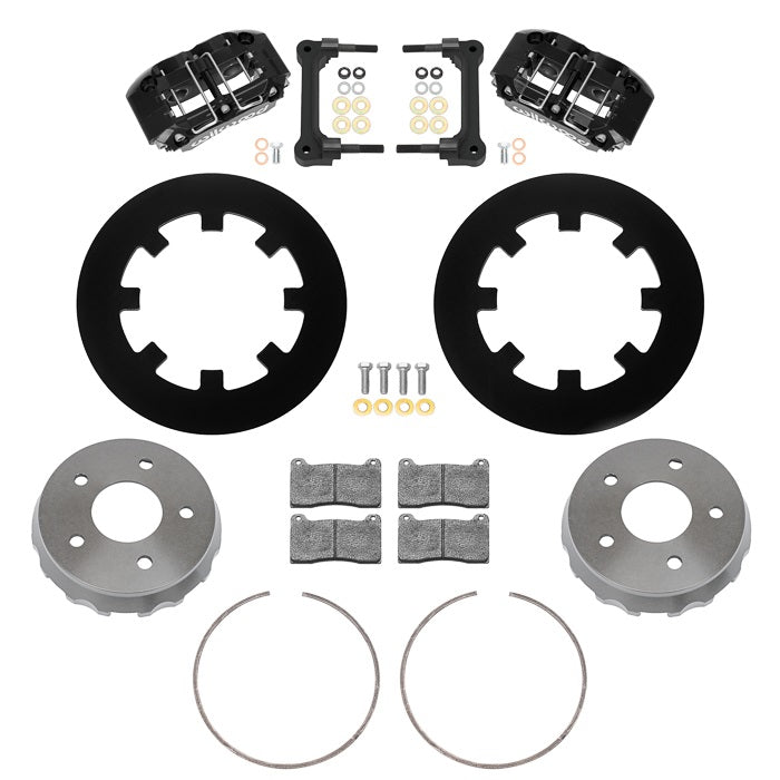 22-23 POLARIS RZR,UTV,5-LUG,REAR BRAKE KIT,11.25" ROTORS,BLACK CALIPERS