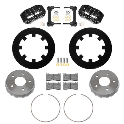 22-23 POLARIS RZR,UTV,5-LUG,REAR BRAKE KIT,11.25" ROTORS,BLACK CALIPERS