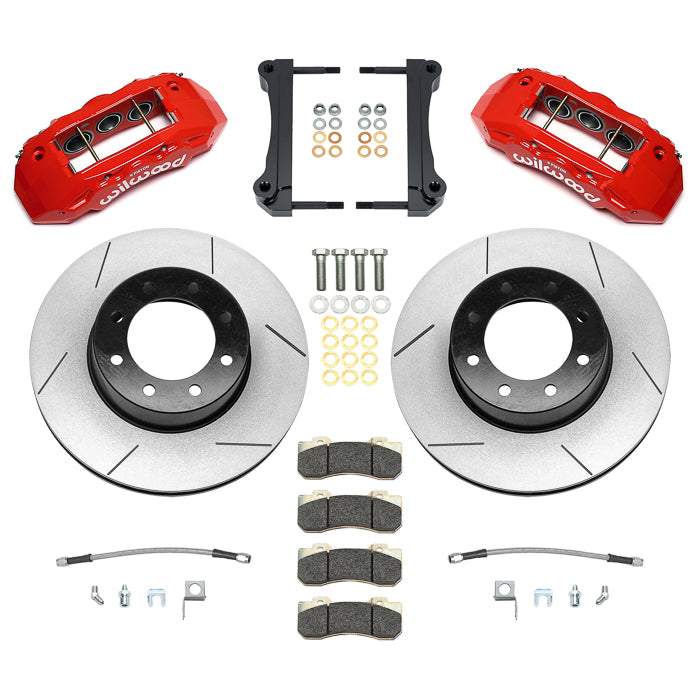 2019-2023 DODGE RAM 2500,3500,REAR,TX6R 6 PISTON,16" ROTORS,RED CALIPERS