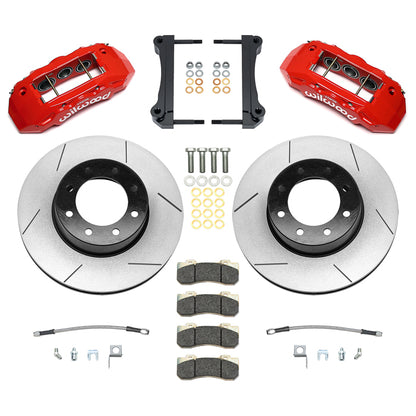 19-23 RAM 2500,3500 FULL DISC BRAKE KIT,TX6R 6 PISTON,16" ROTORS,RED CALIPERS