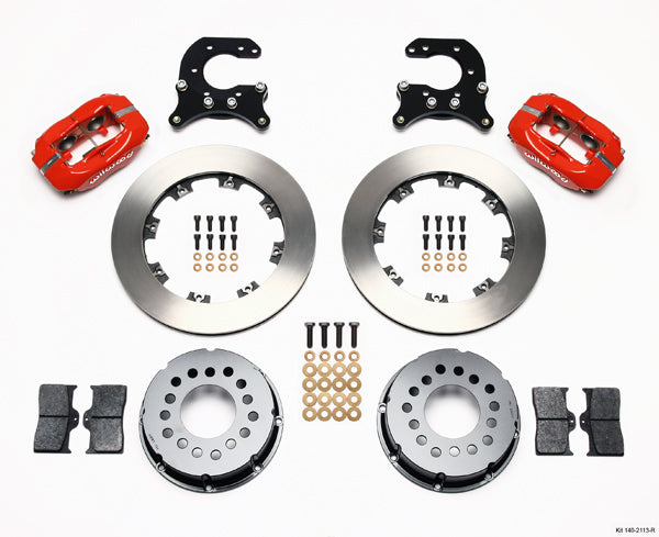 SMALL FORD KIT,2.66",REAR,12.19",RED