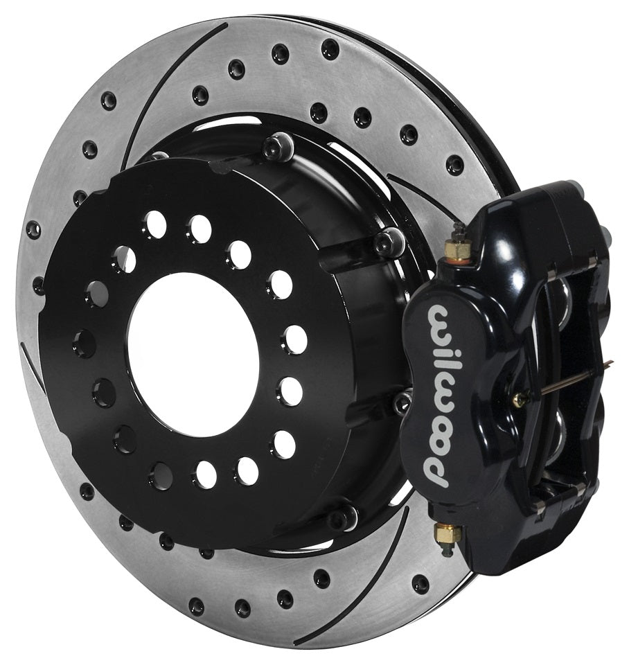 BIG FORD KIT,2.36",REAR,FDL,12.19" DRILLED,BLACK