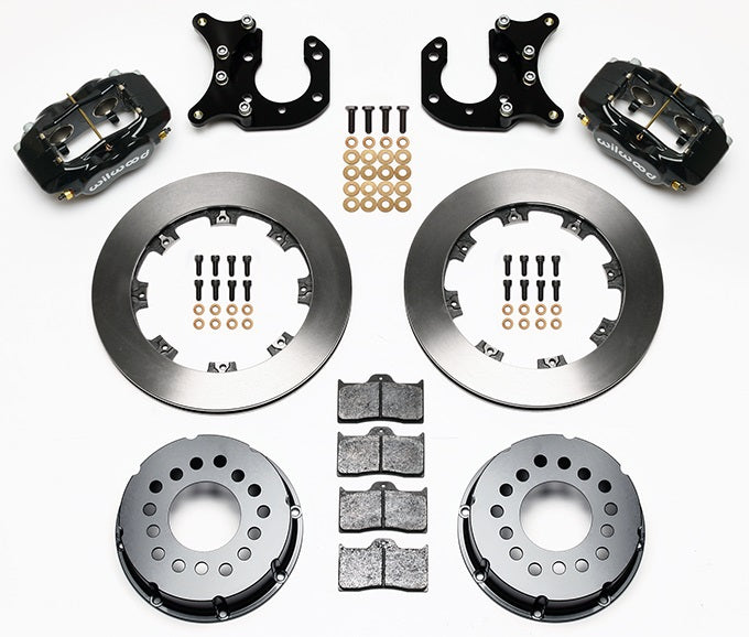 BIG FORD KIT,2.36",REAR,FDL,12.19" ROTOR,BLACK