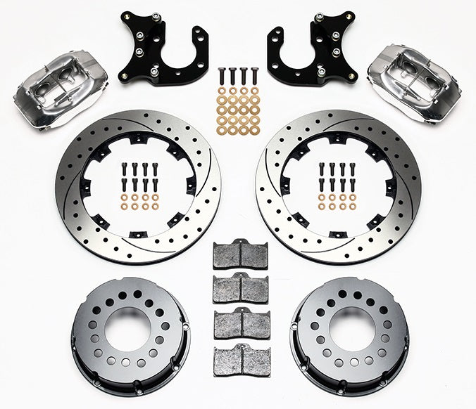 BIG FORD KIT,2.36",REAR,12.19" DRILLED,POLISHED