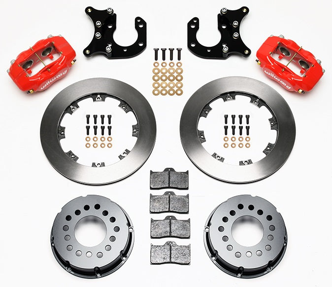 BIG FORD KIT,2.36",REAR,FDL,12.19" ROTOR,RED