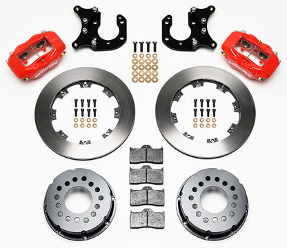 BIG FORD KIT,2.36",REAR,FDL,12.19" ROTOR,RED