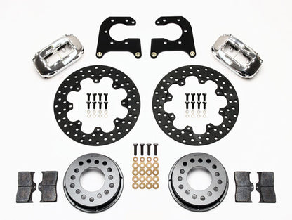 BIG FORD NEW DRAG KIT,2.50,REAR,DRILLED ROTORS,POLISHED