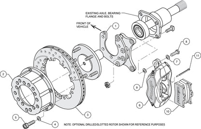 FORD 8.8" KIT,2.50",REAR,FDL,12.19",POLISHED