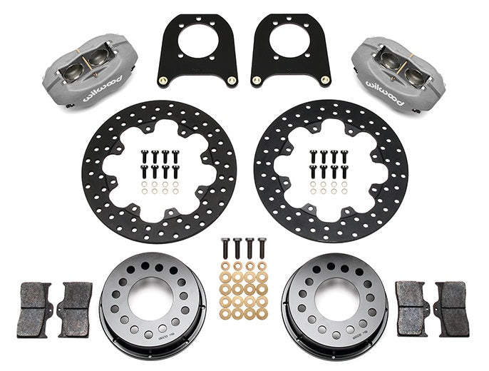 GM DRAG E-KIT,2.91",REAR,FDL,11.44" DRILLED ROTORS