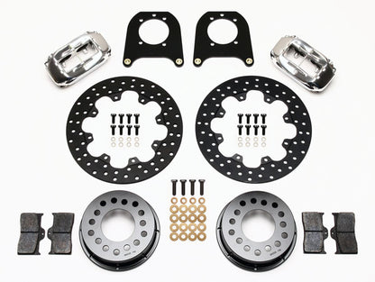 GM DRAG E-KIT,2.91",REAR,FDL,11.44" DRILLED ROTORS,POLISHED
