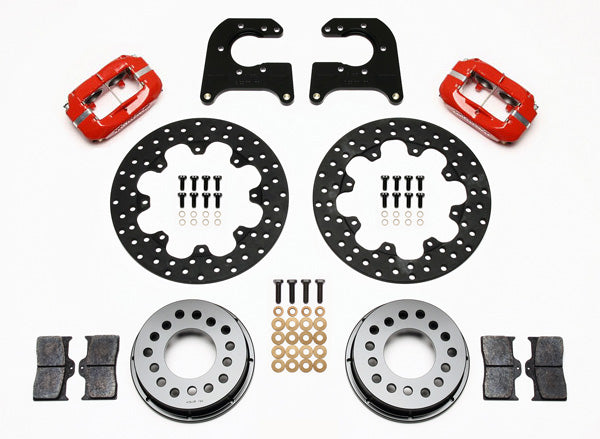 MOPAR/DANA DRAG KIT,2.36,REAR,11.44",DRILLED,RED