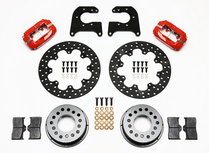 MOPAR/DANA DRAG KIT,2.36,REAR,11.44",DRILLED,RED