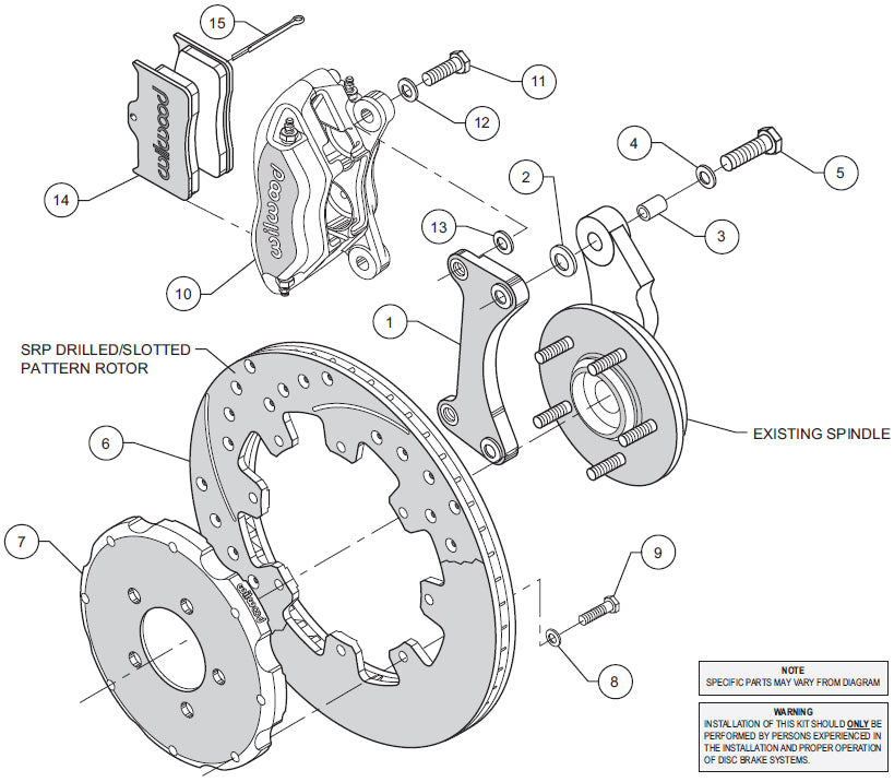 01-10 PT CRUISER,FRONT,FDL,12.19",DRILLED