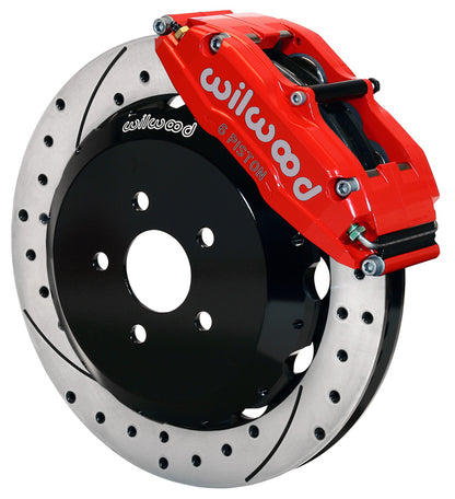 93-97 CAMARO KIT,FRONT,SL6,12.90,DRILLED,RED