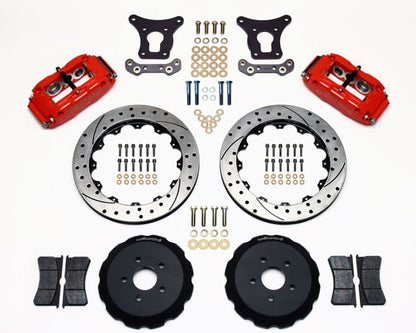 93-97 CAMARO KIT,FRONT,SL6,12.90,DRILLED,RED
