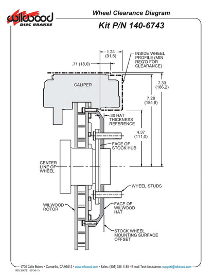 93-97 CAMARO KIT,FRONT,SL6,12.90",POLISH