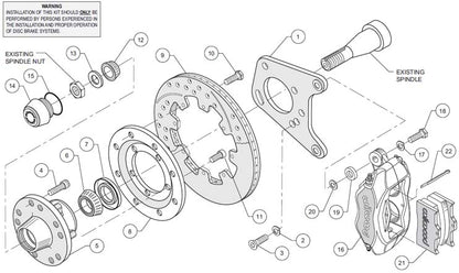 71-78 PINTO/MUSTANG II KIT,FRONT,12.19"