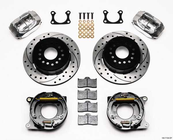 BIG FORD KIT,2.36",REAR PB,12.19",DRILLED,POLISH