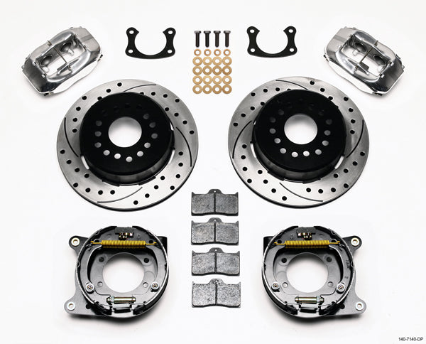 55-57 FULL 2" DROP,12" BRAKES,REAR KIT,PL,DR