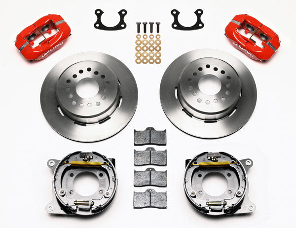 SMALL FORD KIT,2.66",REAR PB,12.19",RED