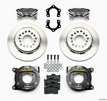 MOPAR/DANA 60 REAR PARKING BRAKE KIT,2.36",FDL,12.19" ROTORS,POLISHED CALIPERS