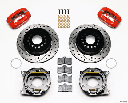 FORD 8.8",2.5",REAR PB,12.19",DRILLED,RED