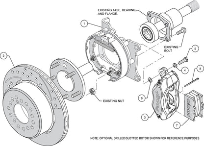 FORD 8.8",2.5",REAR PB,FDL,12.19",DRILLED