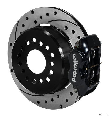 OLDS,PONTIAC,2.81",REAR PB,FDL,12.19" DRILLED ROTORS,BLACK CALIPERS