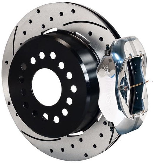 OLDS,PONTIAC,2.81",REAR PB,FDL,12.19" DRILLED ROTORS,POLISHED CALIPERS