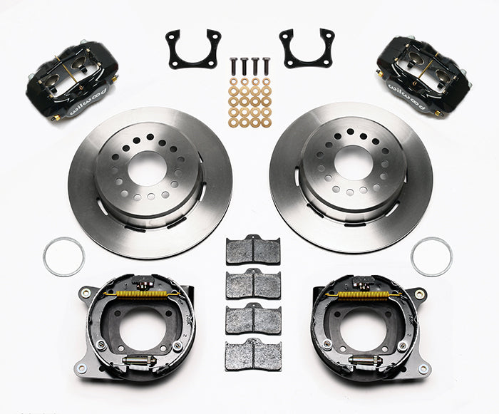 OLDS,PONTIAC,2.81",REAR PB,FDL,12.19" ROTORS,BLACK CALIPERS