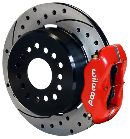 BIG FORD KIT,2.36",REAR PB,12.19",DRILLED,RED