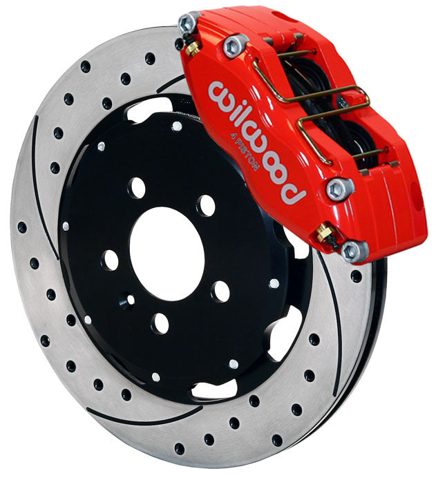 99-05 VOLKSWAGEN,FRONT,DP,12.19",DRILLED,RED