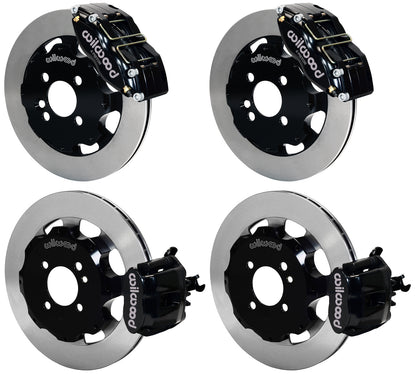 02-13 MINI COOPER FULL DISC BRAKE KIT,12" ROTORS,BLACK CALIPERS