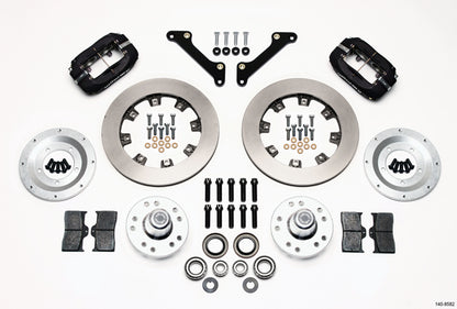 COILOVER & 4-LINK SYSTEM,CURRIE REAR END,WILWOOD 12" BRAKES,BLACK,70-81 GM F