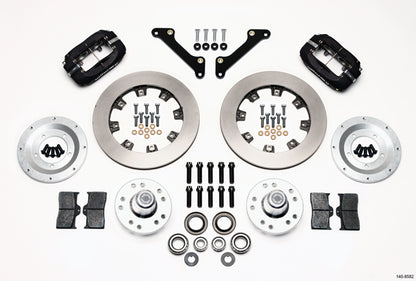 COILOVER & 4-LINK SYSTEM,WILWOOD 12" BRAKES,BLACK CALIPERS,70-81 GM F-BODY