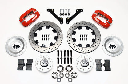 70-78 CAMARO KIT,FRONT,FDL,12.19",DRILLED,RED