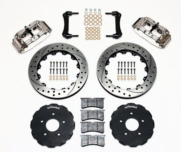 97-13 CORVETTE KIT,FRONT,13.06" DRILLED ROTORS,POLISHED