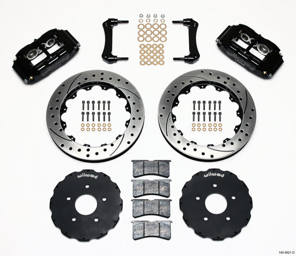 97-13 CORVETTE KIT,FRONT,SL6R,13.06" DRILLED ROTORS