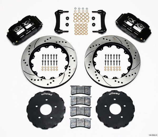 97-13 CORVETTE KIT,FRONT,SL6R,14",DRILLED