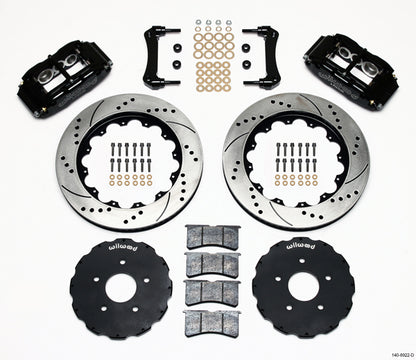 97-13 CORVETTE KIT,FRONT,SL6R,14",DRILLED