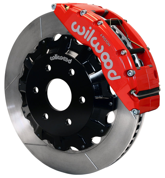 99-18 GM 1500 TRUCK/SUV,FRONT,TC6R 6 PISTON RED CALIPERS,16" ROTORS