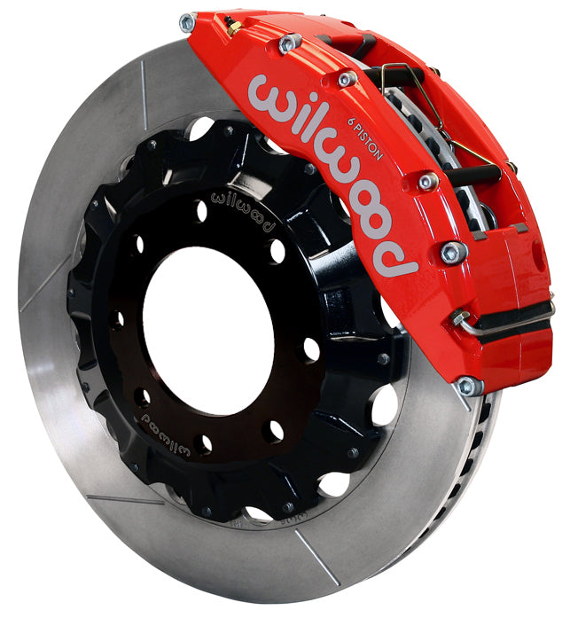 99-10 GM 2500 TRUCK/SUV,H2,FRONT,TC6R 6 PISTON RED CALIPERS,16" ROTORS