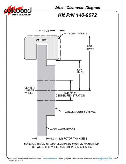 04-08 FORD F-150,TC6R,FRONT,16" DRILLED ROTORS,RED