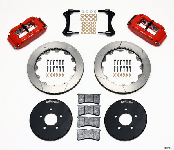 94-04 MUSTANG KIT,FRONT,SL6R,12.90",RED