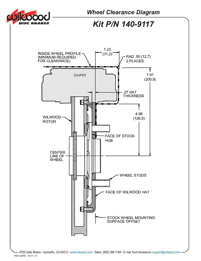 94-04 MUSTANG KIT,FRONT,SL6R,14",POLISH