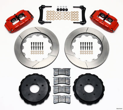 97-UP CORVETTE KIT,REAR PB,SL4R,14",RED