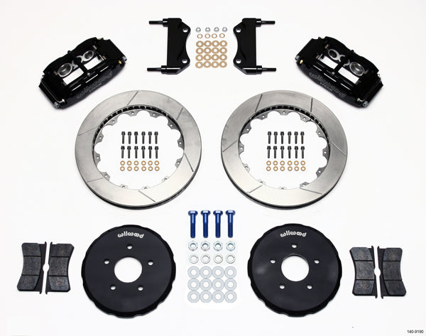 03-09 NISSAN 350Z FULL DISC BRAKE KIT,13" ROTORS,BLACK CALIPERS