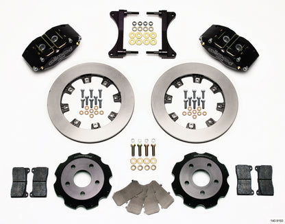 99-08 SUBARU FULL DISC BRAKE KIT,12" ROTORS,BLACK CALIPERS