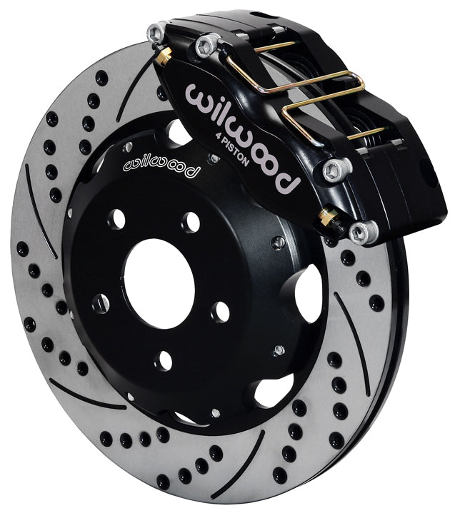 SUBARU IMPREZA,FORESTER,LEGACY,FRONT,DPR4,12" DRILLED ROTORS,BLACK CALIPERS