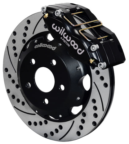 SUBARU IMPREZA,FORESTER,LEGACY,FRONT,DPR4,12" DRILLED ROTORS,BLACK CALIPERS